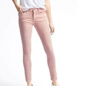 Banana Republic Skinny Light Pink Jeans